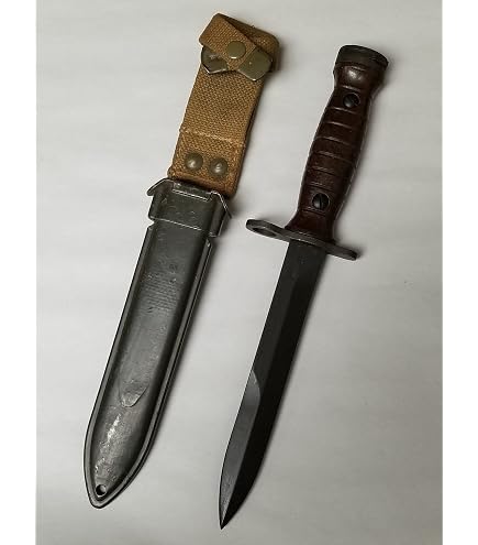 Amazon.com: Wartech H-16M M7 Bayonet Knife with Sheath, 13